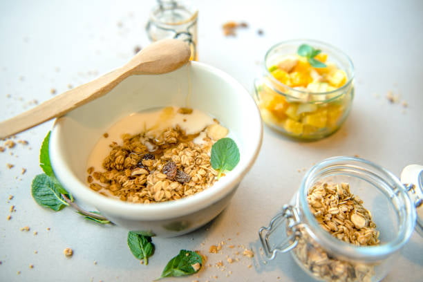 تصویر 3 از خرید گرانولا مغز و میوه  + قیمت فروش استثنایی